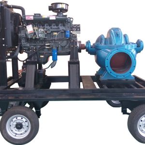 移動拖車柴油機(jī)水泵機(jī)組